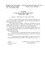 To trinh Cong nhan Tot nghiep THCS