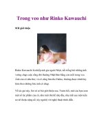 Trong veo như Rinko Kawauchi doc