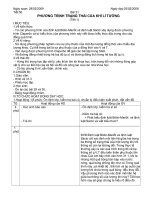 tiet 50: phương trình trạng thái KLT