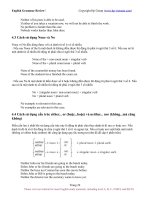 English grammar review