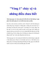 Vòng 1 chảy xệ và những điều chưa biết ppsx