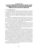 Vai trò của tổ trưởng bộ môn trong việc nâng cao chất lượng, đội ngũ giáo viên.