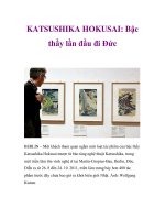 KATSUSHIKA HOKUSAI: Bậc thầy lần đầu đi Đức docx
