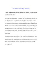 Trị nám an toàn bằng ánh sáng ppt