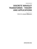 DISCRETE WAVELET TRANSFORMS THEORY AND APPLICATIONS ppsx