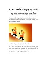 5 cách khiến công ty bạn tiến bộ nếu thừa nhận sai lầm docx