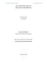 ĐỀ TÀI: DỰ ÁN QUẢN LÝ NHÀ HÀNG docx