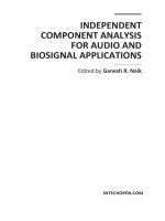 INDEPENDENT COMPONENT ANALYSIS FOR AUDIO AND BIOSIGNAL APPLICATIONS pps