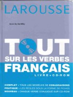 Tout sur les verbes francais ppt