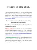 Trang bị kỹ năng xã hội potx