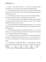 Bài tập Kỹ thuật thiết bị phản ứng chương 3-4 pot