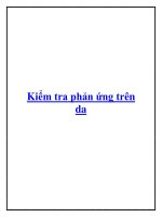 Kiểm tra phản ứng trên da pptx