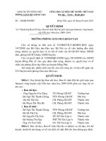 Số 28/QĐ-PGDĐT ngày 26/2/2010 V/v Thành lập BCĐ Hội thi giải toán qua Internet vòng huyện cấp TH