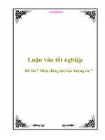 đề tài '''' định luật bảo toàn động lượng ''''