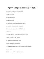 Người xung quanh nói gì về bạn? pdf