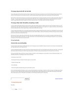 Tín dụng ứng trước đối với nhà NK docx