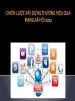 CHIẾN LƯỢC XÂY DỰNG THƯƠNG HiỆU QUA MẠNG 9-4-2012 pot