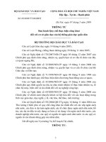 thong tu 09 cua bo giao duc