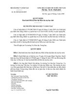 Quyết định 11/2008 của BGD ban hành điều lệ ban đại diện cha mẹ học sinh