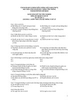 NGÂN HÀNG CÂU HỎI KỸ THUẬT VI XỬ LÝ potx