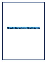 Mẹo cho thân hình mặc Bikini hoàn hảo pps