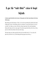 Lạc là “sát thủ” của 6 loại bệnh pptx