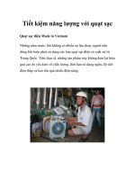 Tiết kiệm năng lượng với quạt sạc pdf