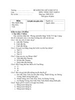 ĐỀ THI GIỮA KỲ II_TIẾNG VIỆT LỚP 5