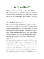 Về “Hoạ sĩ là ai? doc