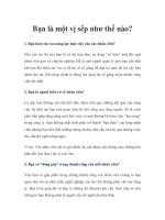 Bạn là một vị sếp như thế nào? ppsx