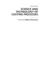 SCIENCE AND TECHNOLOGY OF CASTING PROCESSES_1 ppt