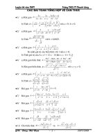 bài tập về căn thức bậc hai