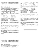 Đề KT cuối năm (sinh 9)