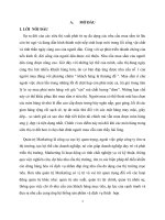 Luận văn: Phân tích chiến lược Marketing của siêu thị Co.op Mart doc