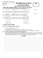 Kiem tra chuong III- Dap an(hay)