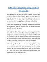 “Chìa khoá” giúp phá bỏ không khí dè dặt đầu khoá học ppt