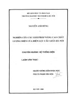 nghiên cứu các giải pháp nâng cao chất lượng điện và điện lực cầu giấy hà nội