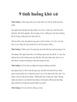 9 tình huống khó xử doc