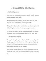 5 bí quyết kiếm tiền thưởng ppsx