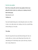 Nuôi thỏ công nghiệp pptx