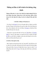 Những sai lầm có thể tránh trên đường công danh. docx