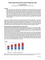 Thuốc dùng trong trị liệu ung thư hướng mục tiêu docx