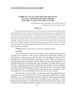 báo cáo nghiên cứu khoa học  '''' nghiên cứu xử lý nước thải giết mổ gia súc bằng quá trình sinh học hiếu khí thể bám trên