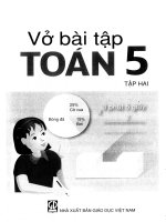 vở bài tập toán 5 - tập 2