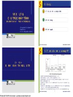 Vi Xử Lý và Cấu Trúc Máy Tính chương 04 docx
