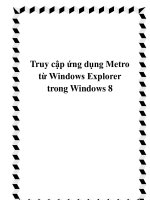 Truy cập ứng dụng Metro từ Windows Explorer trong Windows 8 pdf