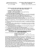 Kê hoạc tổ chức hội thi CNTT năm 2010