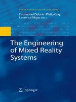 The Engineering of Mixed Reality Systems pot