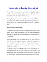 Quảng cáo và Truyền thông xã hội pot