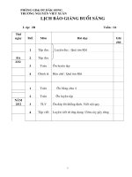 Tuần24 BUỔI SÁNG L2- Hiền